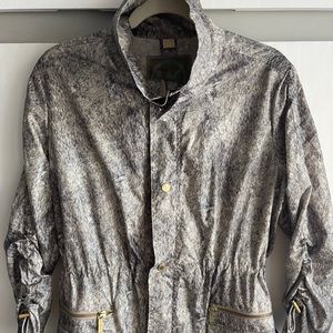 Michael Kors rain jacket size small - worn once beautiful detail